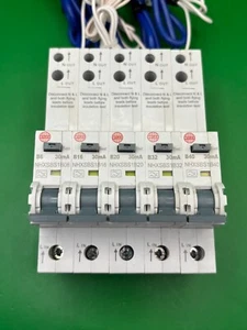 Wylex RCBO NHXSBS1B06 NHXSBS1B16 NHXSBS1B20 NHXSBS1B32 NHXSBS1B40 - Picture 1 of 9
