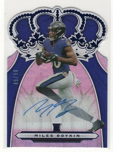 2019 Panini Crown Royale Miles Boykin Auto Autograph Rookie RC #49/50 - Picture 1 of 1
