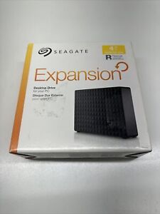 Seagate Expansion 4TB USB 3.0 3.5" Desktop External Hard Drive STEB4000100 Black