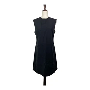 Unbranded Designer Women's Black Sleeveless Zip-Pocket Dress Size 6 A70 - Picture 1 of 6