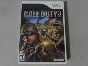 Call Of Duty: 3 - Original Nintendo Wii Video Game Complete Free Ship - Picture 1 of 3