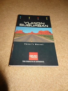 1993 93 GMC Suburban & Yukon truck owners manual. - Picture 1 of 2