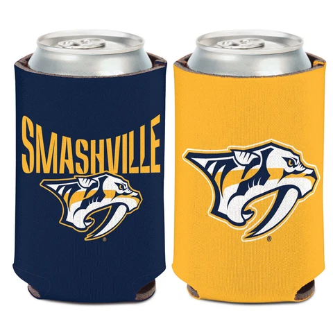 Nashville Predators Smashville Can Cooler 12 oz. Koozie Cover