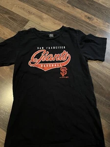 MAGLIETTA SAN FRANCISCO GIANTS TAGLIA XL (14/16) NERA MLB MERCE ORIGINALE SF - Foto 1 di 7