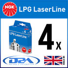 4x NGK LPG2 #1497 LaserLine Spark Plugs FIAT DUCATO 2.0 >98