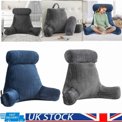 Reading Pillow for Bed Back Rest Lumbar Support Arm Seat Cushion Lounger Pad