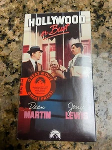 Vintage Factory Sealed VHS Hollywood or Bust Dean Martin Jerry Lewis Watermarks - Picture 1 of 5