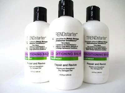 Trend Starter Hydrate Conditioning Balm 8.5 oz  x 3 Compare to Biolage Balm - Image 1 of 2