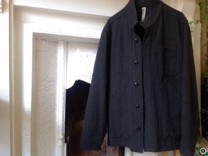 RRP£235 Margaret Howell MHL Basic Melton Overshirt Jacket, Size S - Picture 1 of 9