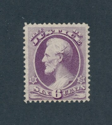 drbobstamps US Scott #O28 Mint Hinged Official Dept. of Justice Stamp Cat $310 - Image 1 of 2