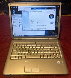 Dell Inspiron 1525 Windows Vista 15.4" Laptop No Charger 2GB RAM 120GB HD - Picture 1 of 8