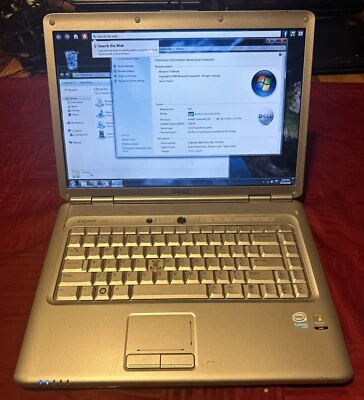 Laptop Dell Inspiron 1525 Windows Vista 15.4" sin cargador 2GB RAM 120GB HD Foto 1 de 4