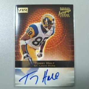 2000 Topps Certified Autograph Issue Torry Holt St. Louis Rams Auto #TH - Picture 1 of 24