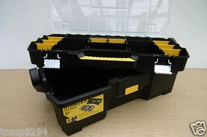 STANLEY 1 97 514 24" 2 IN 1 TOP EDGE TOOLBOX TOTE ORGANISER - Picture 1 of 1