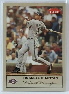 2005 Fleer Tradition Gray Back #245 Russell Branyan Milwaukee Brewers - Picture 1 of 2