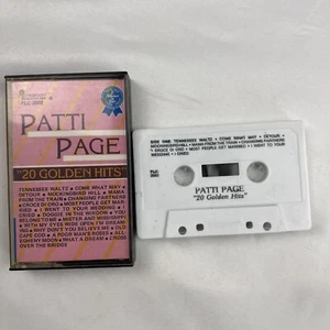Patti Page - 20 Golden Hits (Cassette, 1983) - Picture 1 of 3