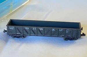 Atlas N Gauge Cotton Belt Gondola #2234 w/ orig. box, Vintage - Picture 1 of 6