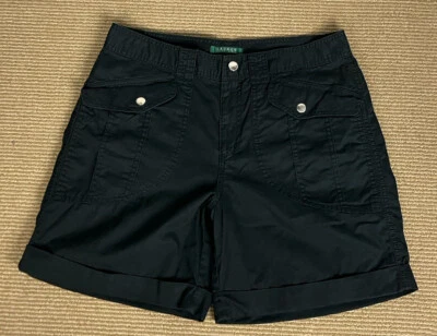 Женские хлопковые шорты Ralph Lauren размер 10 - Изображение 1 из 4