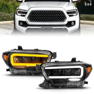 ANZO 111563 Headlight Assembly FITS 16 22 toyota tacoma led projector headlights - Picture 1 of 8