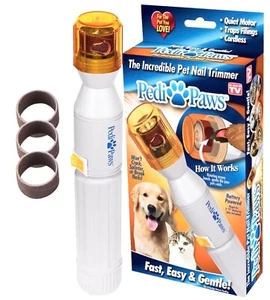 Pedi Paws Pet Nail Trimmer, Battery Powered, Dogs & Cats - As Seen On TV ๐ - Picture 1 of 6