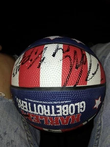 Globetrotter Signed Basketball + 50 NBA Greatest Trading Cards (See description) - Picture 1 of 4