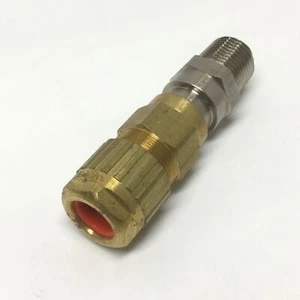 Hawke 153/RAC O Industrial Brass Cable Gland 1/2" NPT Thread, 9.5-16mm - Picture 1 of 5