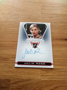 Star Trek Enterprise M.A.C.O. Autograph Trading Card MAC04 JULIA ROSE as...