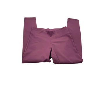 Susan Graver Weekend Leggings Purple Small Nylon Elastane High Waist Stretch - Picture 1 of 6