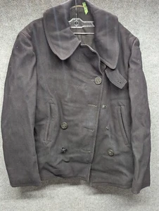 Vintage Naval Clothing Factory Coat Mens US Navy Peacoat Jacket - Picture 1 of 9