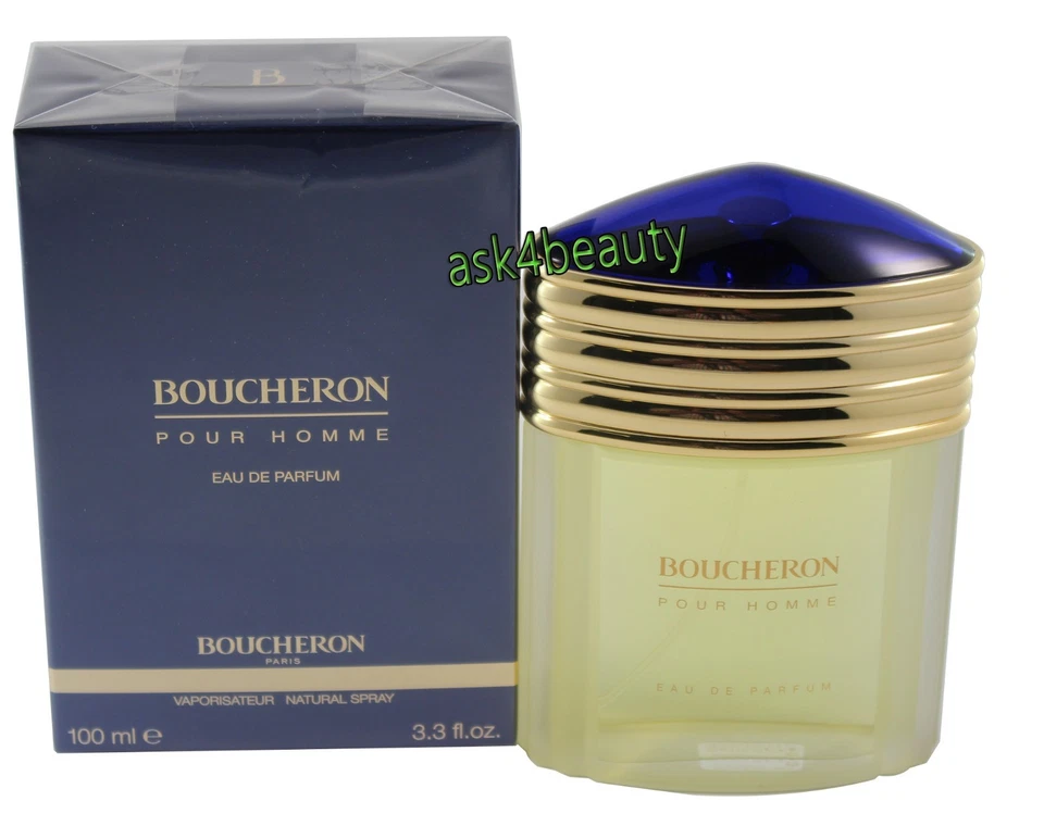 Boucheron Pour Homme de Boucheron 3,4 oz/100 ml Edp spray para hombres nuevo en caja Foto 1 de 1