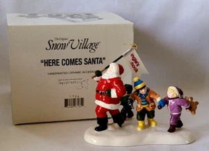 Dept. 56 Snow Village-Here Comes Santa - Ingle's Nook Virginia Version #56.07754 - Picture 1 of 13