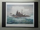 Naval Print-  Ijn Chikuma Japanese Ww2 Heavy Cruiser By  Paul Wright