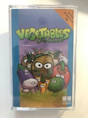 Sinclair ZX Spectrum: Vegetables Deluxe, Tapeversion - Bild 1 von 2