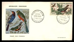 MayfairStamps Gabon FDC 1963 Birds Air Mail First Day Cover aas_46945 - Picture 1 of 2