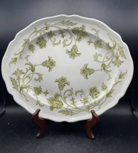 Royal Staffordshire Platter Windsong Ironstone J & G Meakin England Green Leaves - Picture 1 of 10