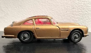 1965 CORGI Great Britain #261 JAMES BOND ASTON MARTIN DB5 gold 1st issue project - Picture 1 of 8