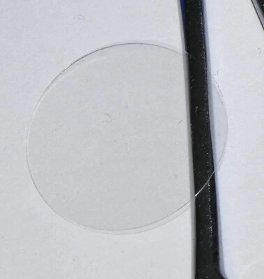 Diapositivas redondas para microscopio cubierta de vidrio cubierta circular diámetro deslizante 12 mm 100 piezas Foto 1 de 4