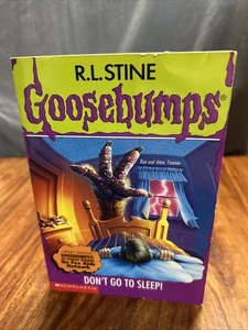 Goosebumps #54 Don’t Go To Sleep! R.L. Stine Book First Print 1997 - Picture 1 of 5
