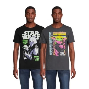 Men's Star Wars Grogu Day Graphic T-Shirts, 2-Pack - Picture 1 of 4