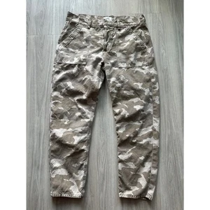 Citizens of Humanity Leah Cargo Pants in Taupe Camo size 28 - Picture 1 of 4