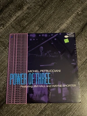 Мишель Петруччиани — виниловая пластинка Power Of Three современный джаз бибоп 1987 запечатанная - Изображение 1 из 2