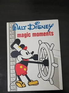 1973 Walt Disney Magic Moments Large Hardcover VINTAGE 1st Printing - Picture 1 of 6