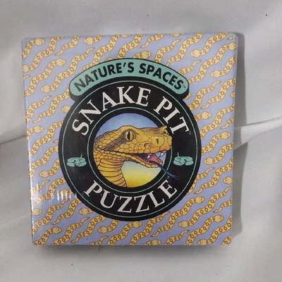 Nuevo en caja Rompecabezas Nature's Spaces Snake Pit - Amarillo y Negro por Binary Arts Challenge Foto 1 de 4