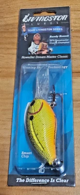 Livingston Lures Howeller Dream Master Classic Fishing Lure Chartreuse Spatter - Image 1 of 2