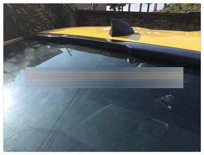 Real Carbon Fiber Rear Roof Window Spoiler Wing for Chevrolet Camaro 2016-2020 - Image 1 of 4