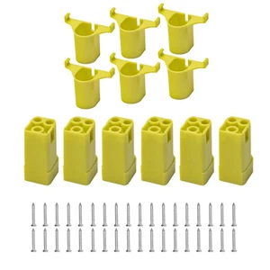 12 Pack Wall Mount Holders for 18V Cordless Tools and Batteries Storage - Picture 1 of 10