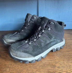 Columbia - Buxton Peak Mid Waterproof Hiking Boots - Men's - Black - UK Size 8 - Picture 1 of 14