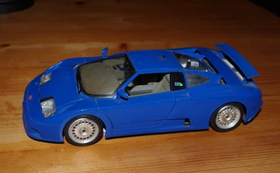 BURAGO 1/18 BUGATTI 110 B 1991 échelle 1/18 TRES BON ETAT sans boite, voir photo - Photo 1/4
