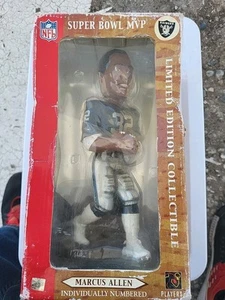 Los Angeles Raiders Marcus Allen NFL Super Bowl XVIII MVP 10” Bobblehead - Picture 1 of 9