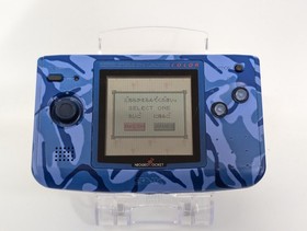B5333 SNK Neo Geo Pocket Color Console Camouflage Blue Japan